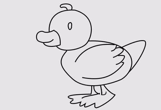 ps如何画小鸭子简笔画(6)