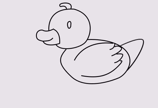 ps如何画小鸭子简笔画(5)