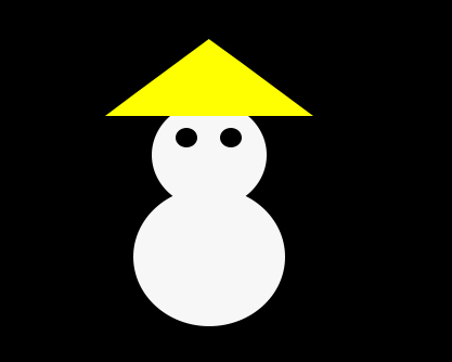 在ps中怎么画雪人(3)