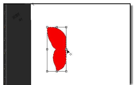 ps用画笔怎么画蝴蝶(5)