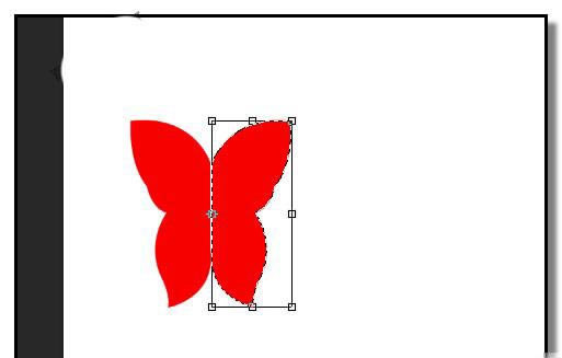 ps用画笔怎么画蝴蝶(7)