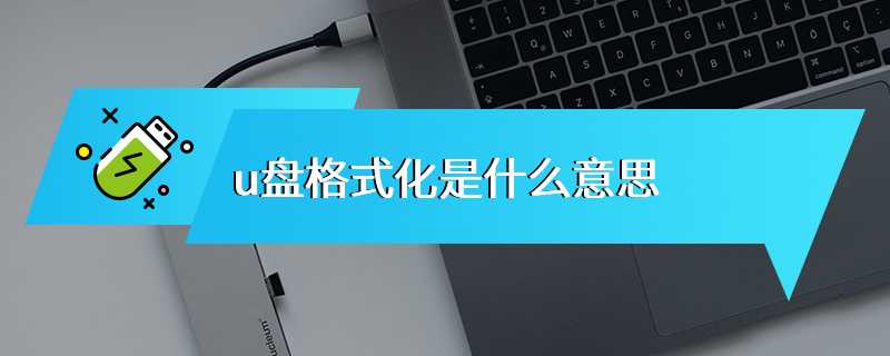 u盘格式化是什么意思