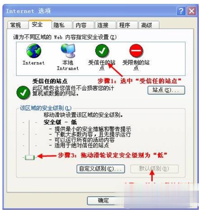 可信任站点怎么设置