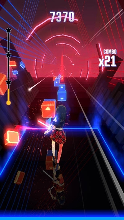 女孩大宝剑Beat Saber 3D