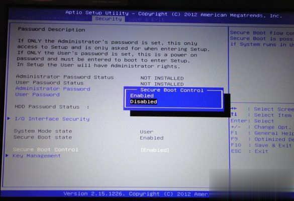 win8做win7需要改bios设置方法
