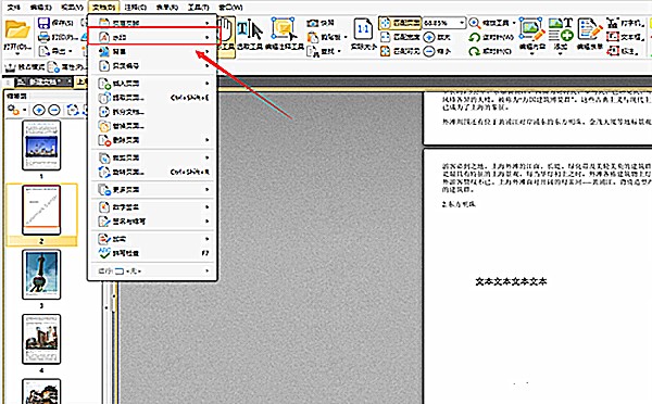 金山PDF如何删除水印