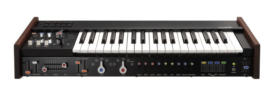 miniKORG 700FS是其第一个具有里程碑意义的合成器的逾期再版