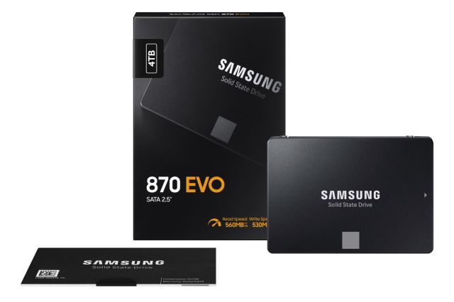 三星870 Evo提升入门级SSD的性能(1)