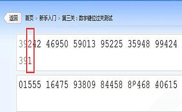 金山打字通可不可以练打数字(6)