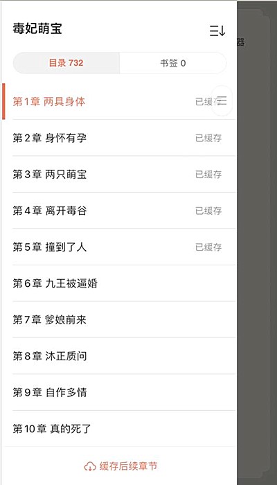 宜搜小说怎样选章节(2)