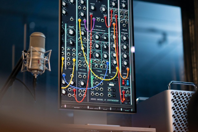 Moog应用为Mac带来了经典的Model 15模块化合成器