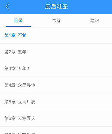 qq阅读怎么看目录(2)