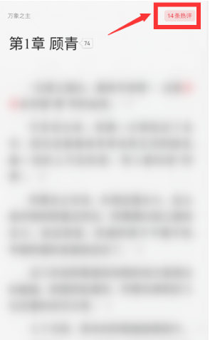 起点读书能不能看评论(4)