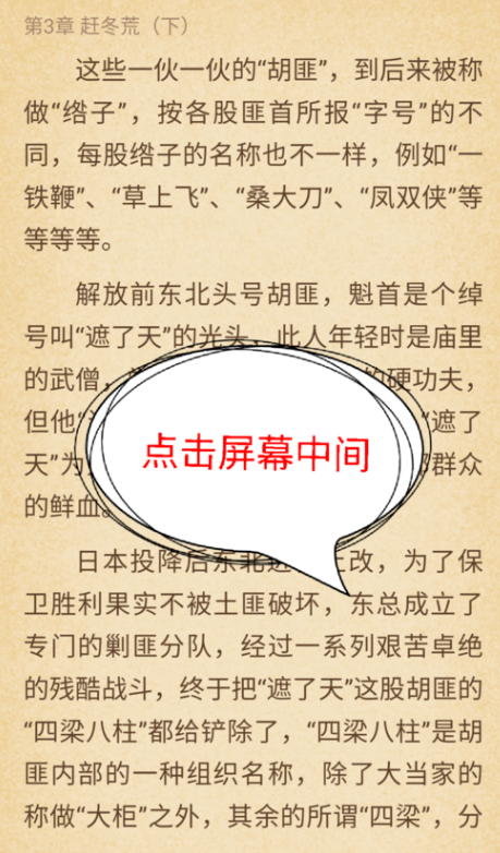 疯读小说怎样自动翻页