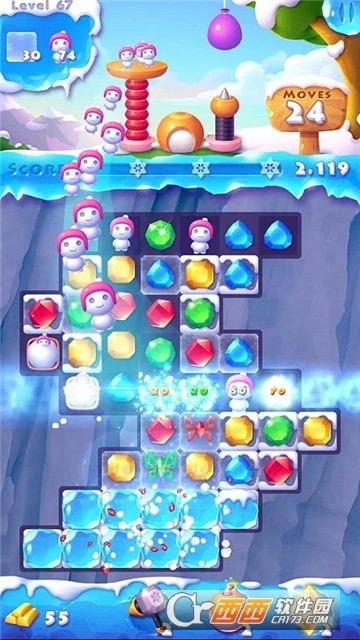 冰雪消除2无限钻石版