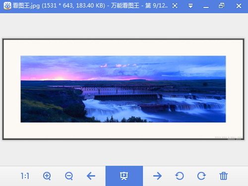 万能看图王怎样改变图片大小
