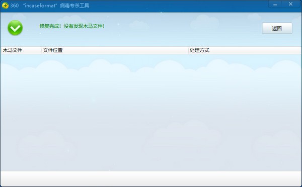 incaseformat病毒专杀工具