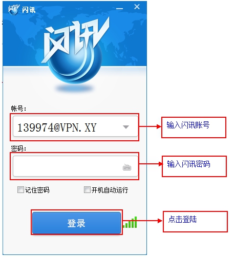 闪讯如何拨号上网