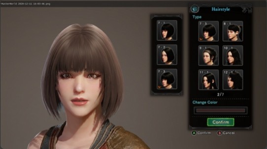 怪物猎人世界冰原乖乖女发型MOD