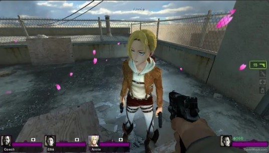 求生之路2安妮・莱昂哈特人物MOD