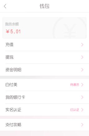 美丽说怎么开通白付美