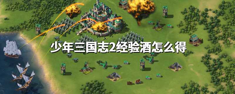 少年三国志2经验酒怎么得