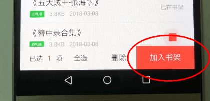 掌阅小说怎么导入本地(1)