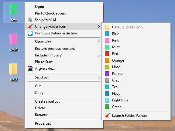 Folder Painter(文件夹上色软件)