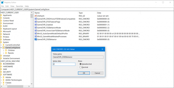 Win10系统如何启用或禁用全屏优化(1)