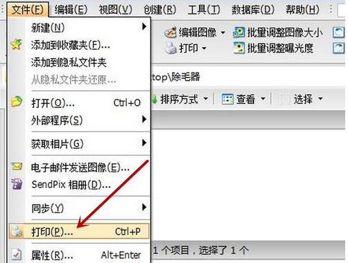 如何使用acdsee打印(2)