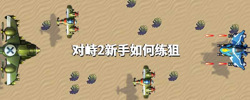 对峙2新手如何练狙