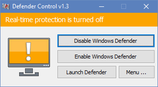 Defender Control(Defender关闭工具)