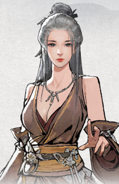 鬼谷八荒白发深V装仙姿女捏脸MOD