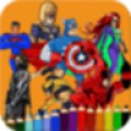 Super Hero Coloring