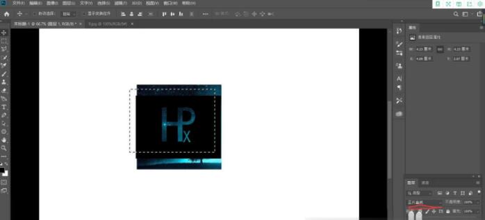 ps2019怎么设计名字缩写logo(7)