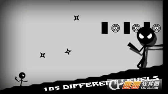 火柴人射靶子游戏