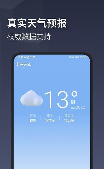 真实天气预报