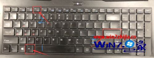 win7系统键盘关机快捷键介绍