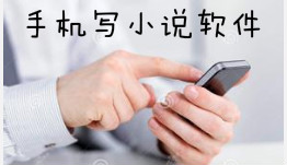 手机写小说软件