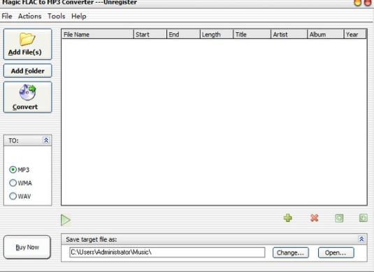 Magic FLAC to MP3 Converter