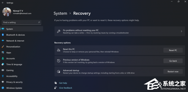 Win11还原至Win11教程(1)