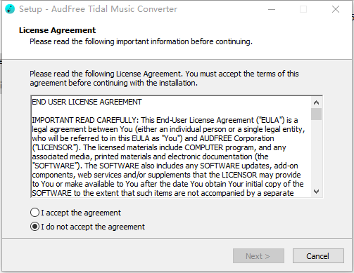 AudFree Tidal Music Converter