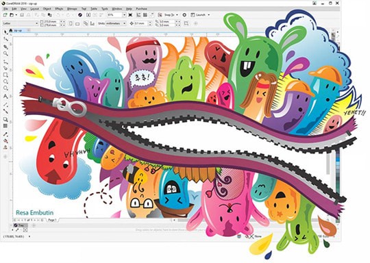 CorelDRAW2018下载|CDR2018精简中文版(带注册机)