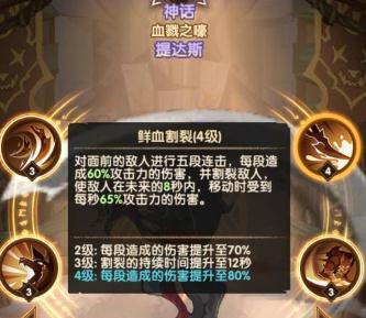 剑与远征提达斯厉害吗 血戮之嚎提达斯全方位解析