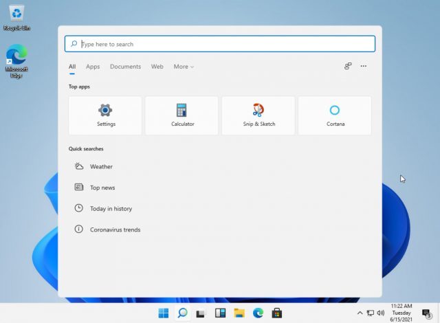 Windows 11专业版截图泄露 传闻中的命名已经确认