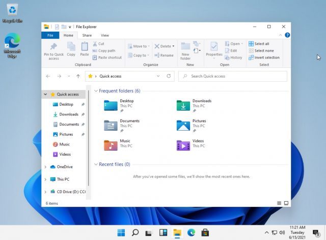 Windows 11专业版截图泄露 传闻中的命名已经确认
