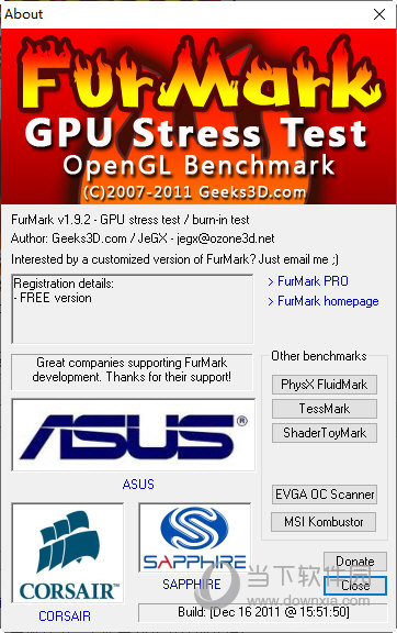 甜甜圈显卡测试软件