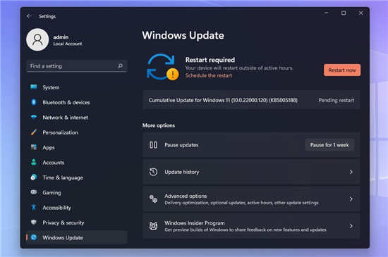 如何安装Windows 11 KB5005188补丁？