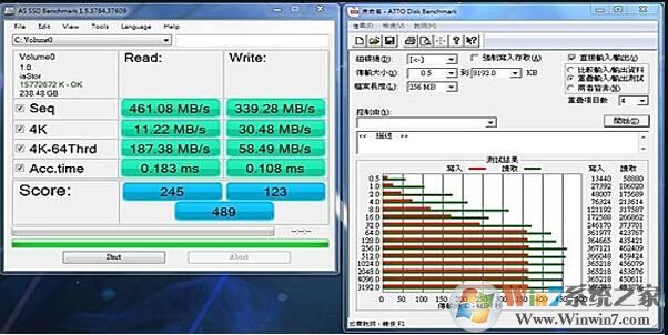 AS SSD Benchmark中文绿色版