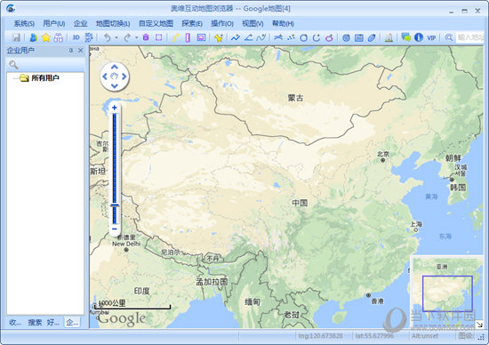 奥维互动地图卫星高清全景